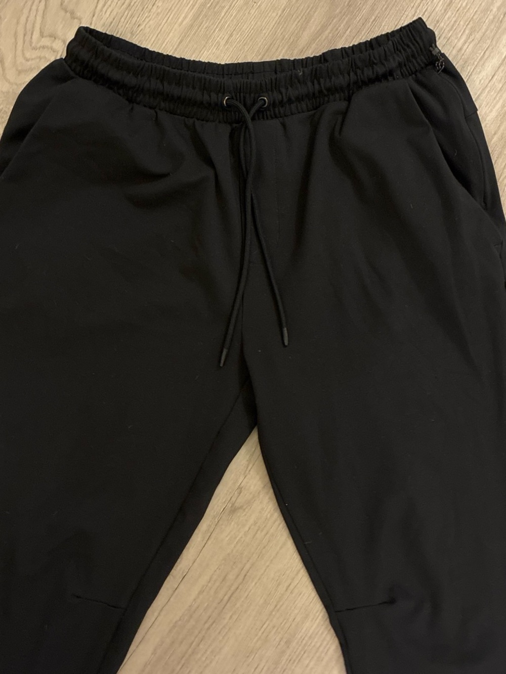Old Navy Men's Black Elastic Waist Joggers